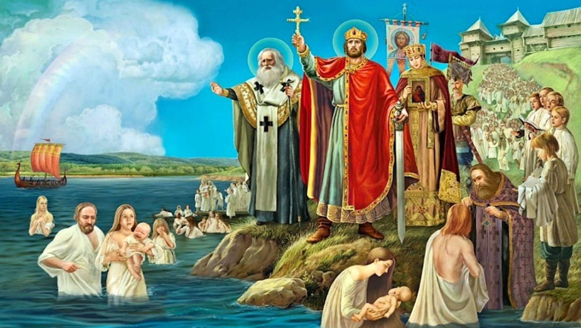The Dormition of the Righteous Anna, mother of the Most Holy Theotokos