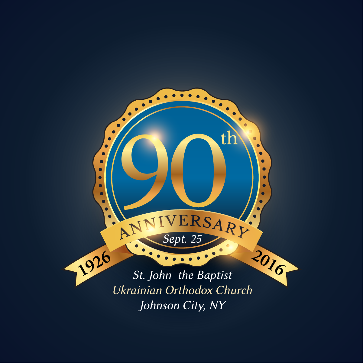 90th Anniversary - Sept. 25